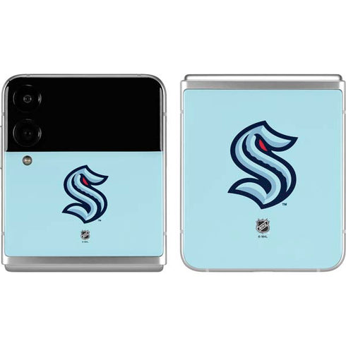 NHL Seattle Kraken Logo Galaxy Z Flip4 5G Skin